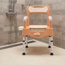 kangten Bedside Commode Toilet, Portable Toilet Chair, Adult Potty Chair For Bathroom - Khaki - View 6