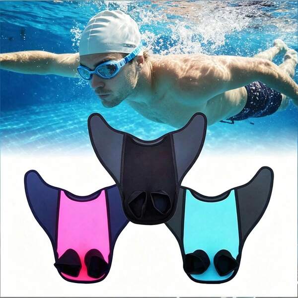 Mermaid Swim Fin, Suitable For Teenagers, Water Sports Swimming Diving Fin, Beach Essential, Swimming Pool Floating Equipment