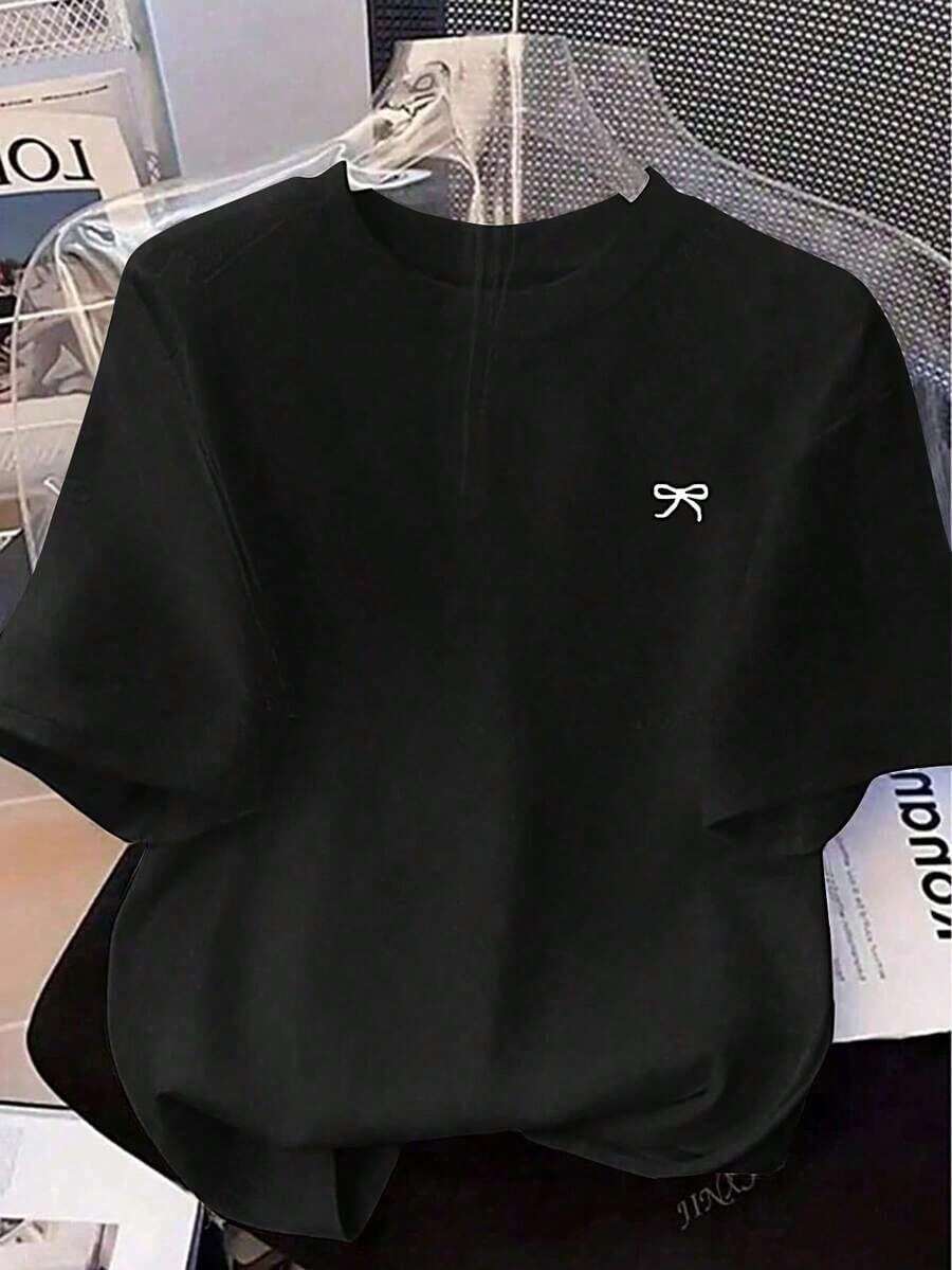 Women T-Shirts - 黑色 - 查看 1