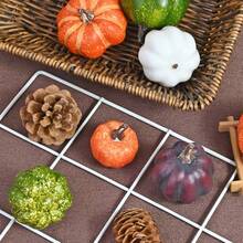 Halloween Decoration Props Artificial Pumpkin Foam Fake Flowers Vegetable Harvest Festival Accessories Pumpkin Suit Model - Pumpkin - View 6