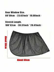 Universal Car Sunshade, Front And Rear Side Window Sunshades, Blocks 98% Harmful UV Rays, Self-Adhesive Car Curtains, Easy Installation And Removal, Car Accessories - Multicolor - View 10