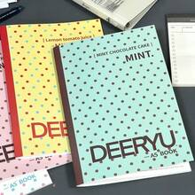 1pc Polka Dot Thin Crisp Notebook, 60 Pages Lined, Glue-Bound Loose-Leaf Sketchbook, Back-To-School Essential, Exam Preparation, Self-Study Practice, Classroom Notes, Office Work, Portable Calculation, Desktop Memo, Error Correction, Excerpt Recording, Holiday Gift, Birthday Present, Classmate Gift, Home Writing, Commute Notes, Japanese Style Planner, Ins Creative, Time Notes, Hand-Drawn Sketch, List Writing, Review Organizer, Portable Writing Notebook, Desktop Stationery, Pre-Exam Review, Monthly Excerpts, Travel Companion Notebook, Exam Preparation Organizer - A - View 7