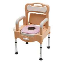 kangten Bedside Commode Toilet, Portable Toilet Chair, Adult Potty Chair For Bathroom - Khaki - View 4