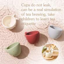 Kids Tea Sets - 5-piece Silicone Afternoon Tea Set - View 3