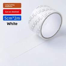 2 Rolls Nano Double Sided Tape Width 1.97In Length 78.74In Strong Transparent Tape No Drilling For Wall Power Strip Fixing Washable Reusable Traceless Sticker For Kitchen Bathroom Storage Photo Frame Carpet Anti-Slip Multi-Purpose Adhesive Tape - A - View 9