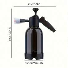 2L Hand Pump Foam Sprayer Car Wash Pressure Foam Cannon Cleaning Degreasing High-Pressure Foaming Tool Adjustable Nozzle Home Kitchen Auto Detailing Use, Without Battery - 2L - View 5