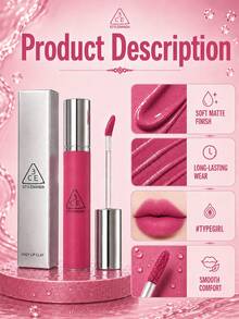 3CE HAZY LIP CLAY#TYPEGIRL 4g，絲滑不拔乾，顯色可疊加，黃皮白皮都適配 - #TYPEGIRL - 查看 8