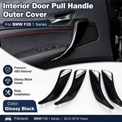 ABS Replacement Car Interior Door Panel Cover For BMW 1 2 Series F20 F21 F22 F23 2012-2016 Door Pull Handle Trim