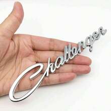 Challenger 英文字母汽車貼紙 金屬徽章貼花，適用於 Dodge Challenger Journey Charger Ram 1500 Caliber Caravan Avenger - A - 查看 11
