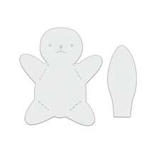 2pcs Long-Eared Bunny Sewing Stencils DIY Rabbit Pattern Quilting Templates Reusable Transparent PET Templates Ideal For Quilting DIY Patchwork Pattern Drafting And Crafts Durable Fabric Crafting Guide Easter Holiday Craft Enthusiast Cutting Tools & - Classic - View 11