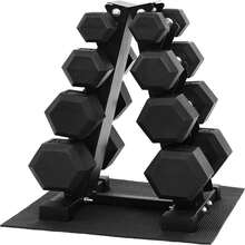 Dumbbell Rack Weight Storage Rack Home Gym - Multicolor - View 1