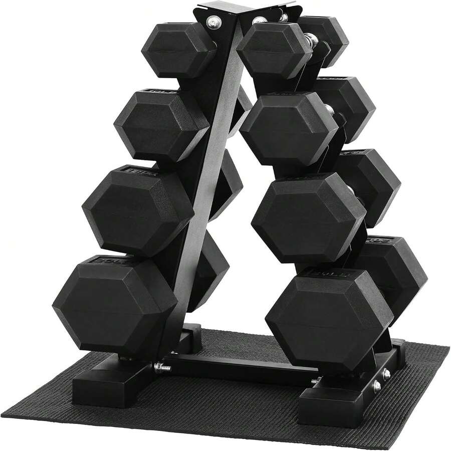 Dumbbell Rack Weight Storage Rack Home Gym - Multicolor - View 1