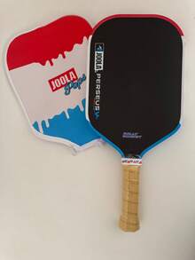 Raket Pickleball JOOLA Pro V Summer Limited Edition Ice Cream Colorway, Permukaan Bertekstur Serat Karbon Asli 16mm, Inti Propulsi & Rangka yang Diperkuat, Bersertifikasi USAPA & UPA-A, Chip NFC Terintegrasi, Kontrol Ringan Kelas Atas, Cocok untuk Olahraga Pickleball Dalam & Luar Ruangan - Perseus+Tas - View 8