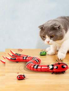 Smart Interactive Cat Toy, Automatic Electric Snake, Cat Teaser Game, USB Rechargeable, Suitable For Cats, Dogs And Other Pets, Self-Play Kitten Hunting Toy - View 11