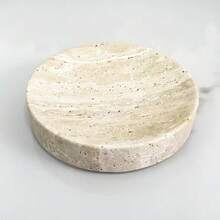 Wabi-Sabi Style Natural Marble Jewelry Tray, Nordic Style Non-Slip Vanity Storage Organizer - Beige - View 8