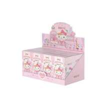 SANRIO 1件/3件/8件 Hello Kitty 換裝日記盲盒公仔娃娃，可愛桌面裝飾禮物 - 彩色 - 查看 7