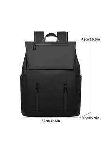 SHILAN Tas Ransel Minimalis Kokoh dengan Pegangan Empuk, Tali Bahu yang Dapat Diatur, Banyak Kompartemen, Kapasitas Besar, Ringan, Cocok untuk Perjalanan, Sekolah, dan Aktivitas Sehari-hari. - MultiWarna - View 11