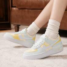 Nike Women's  (Casual Sneakers - Yellow/Green - View 2