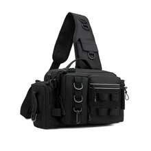 2026 New Sports One Shoulder Crossbody Bag, Large Capacity Camouflage Fishing Rod Tackle Bag With Bait Box - Multicolor - View 8