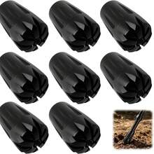 Durable Replacement Trekking Pole Tips, Anti Slip Hiking Pole Tips For 11mm Standard Poles, Shock Absorbing Trekking Pole Tips Caps,30PCS - Black - View 8