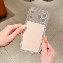 CteGlodrix New Acrylic Phone Case, Instant Transformation 17 Bubble Design, Suitable For 17 Pro Max / 11 / 12 / 13 / 14 / 15 / 16 Pro Series, Cute Candy Color, Skin-Friendly Anti-Slip Back Cover Protective Shell - Baby Pink - View 6