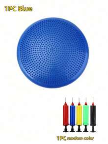 Professional Yoga Training Air Cushion, Yoga Balance Pad, Yoga Massage Seat Cushion, Inflatable Pad, Stable Balance Disc, Vestibular Balance Disc, Wobble Seat Cushion, Core Balance Disc For Sensory Input, Massage Ball Ankle Trainer, Anti-Fall/Thick/Balance Ball, Product Size Approx. 34CM*34CM (Small Error) - Multicolor - View 19