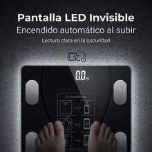 Smart Scale, Digital Bathroom Scale, Syncs Data With The Fitness App - View 4