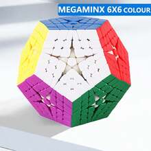 sengso Megaminx 2x2 3x3 4x4 5x5 6x6 Speed Cube, Puzzle Cube Dodecahedron Tanpa Stiker, Teka-Teki Otak Tingkat Kesulitan Tinggi untuk Dewasa & Remaja Pecinta Cube - MultiWarna - View 9