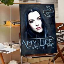 1pc Evanescence Lead Singer Amy Poster/Wall Art Print; Waterproof Design; Suitable For Decorating Living Rooms, Bedrooms, Or Bars; Aesthetically And Adds A Touch Of Flair To The Space; Unframed. - 111 - View 19