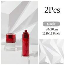 2pcs 3D Wavy Texture PVC Photography Backdrop, Ripple Design, Durable Photography Prop, Suitable For Product Photography And Studio Shooting - View 12