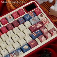 Nutcracker Cute Keycaps Original PBT 5-Sided Dye-Sublimation Compatible With Customized Mechanical Keyboards - View 8