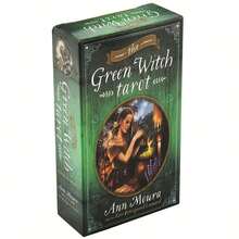 Kartu Tarot Penyihir Hijau 78 Kartu, Memadukan Sihir Alam, Meditasi dan Ramalan, Cocok untuk Pemula, Set Kartu Tarot, Kartu Ramalan - Hijau - View 7