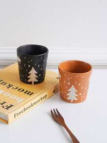 1pc 310ml Bird Ceramic Mug, "Spring Dove" Design, Perfect For Coffee; Ideal Home Decor And Tableware, Cafe Latte Art Mug, Tea Cup, Gift And Holiday Decoration - Multicolor - View 7