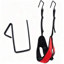 1pc Upgraded Door-Mounted Neck Traction Device, Thickened Neck Support, Breathable Design, 330lbs Weight Capacity, Multiple Colors Available, Portable Adjustable Neck Relaxation Tool, Suitable For Home Daily Use, Comfortable - A - View 21