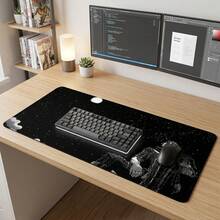Anime Starry Sky Extra Large Mouse Pad, Gaming Desk Mat, Large Keyboard Pad, Washable, Non-Slip Rubber Bottom, Gift Mouse Pad, Desktop Protector, Study Room Mat, Multiple Sizes, Computer Keyboard Pad, Laptop Pad, Office Desk Accessories - Anime Starry Night - View 7
