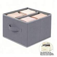 1 pieza Estantería colgante de 3/4/5/6 niveles, organizador de almacenamiento de ropa suspendido color beige con bolsillo, opciones de color gris/negro - Multicolor - Ver 36