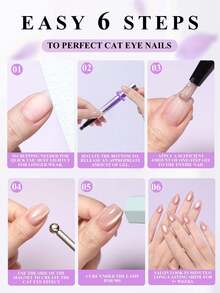 PERFECT COLOR One-Step Gel Nail Polish Pen 3ml, Warna Gel Krem Pink Putih, Kilap Tinggi Tahan Lama, Membutuhkan Lampu UV LED, Cocok Untuk Gaya Gadis Polos, Musim Panas Dan Manikur Sehari-hari - MultiWarna - View 8