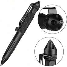 Tactical Pen Aircraft Aluminum Pen With Glass Breaker Writing Multifunctional Survival Tool - Multicolor - View 8