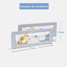 Baby Crib Side Rail - Mint Green - View 8
