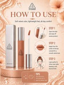 3CE HAZY LIP CLAY#BUTTER BEIGE 4g，絲滑不拔乾，顯色可疊加，黃皮白皮都適配 - #BUTTER BEIGE - 查看 11