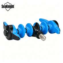SeaKnight Fishing Rod Rest Head Universal 3/8 Screw Thread TPR Non-Slip Multi Groove Rod Holder Bracket Support For Carp Freshwater Saltwater Fishing Tackle Accessory - Multicolor - View 8