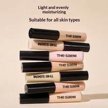 THE SAEM 3-Piece Concealer Set, Light Beige #01 + #1.5 + Illuminating Liquid, Includes Random Photo Card - Concealer 3-piece Set - View 2