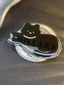 创意 Ins 蝴蝶结猫形 MagSafe 磁吸手机支架，强力吸附通用新款兼容 、Android 手机，生日、家人、朋友礼物推拉式手机握把、手机支架、手机配件 - 彩色 - 查看 16