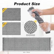 Blissal 2-In-1 Exfoliating Shower Towel, 47" Advanced Exfoliating Microfiber Towel, Premium Scrub Wash Cloth For Body Face, Travel Friendly, Quick Drying Travel Bath Washcloth - 2pcs - View 4
