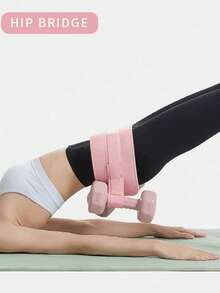 Hip Thrust Training Belt Dumbbell Hip Training Strap Thickened Hip Support Pad Comfortable Non-Slip Pad Suitable For Dumbbells Kettlebells Barbell Plates Unisex Gym Or Home Workout Hip Thrust Hip Exercise Fitness Accessory - Multiple Styles - View 4
