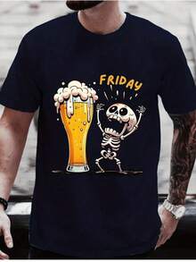 Men T-Shirts - Black - View 2
