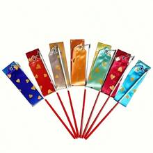 Random Color, 1pc Shiny Gymnastics Ribbon With Rotating Dance Wand - A Colorful Dance Ribbon With Stars, Perfect For Performance, Show And Practice. Made Of High-Quality, Flexible Material. - Multicolor - View 6