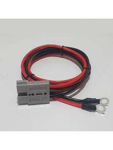 Kit Cabo Conector Anderson Nobreak Power Plug Bateria Estacionária Autonomia Externa 12v  Top - Visão 8