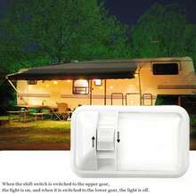 12V LED RV Ceiling Lamp - Interior Lighting For RVs - Suitable For Trailers, Camper , And Boat-Based RVs - 1pcs Single Dome Light - View 1