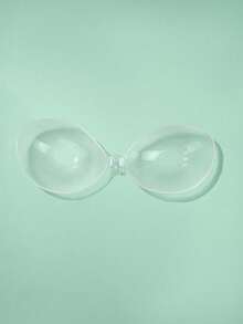 1/10pcs Seamless Invisible Silicone Adhesive Push-Up Bra, Strapless Backless Bra, Reusable Waterproof Nipple Covers, Suitable For Wedding, Evening Dress, Party Outfit And Daily Wear - Thin style - View 13